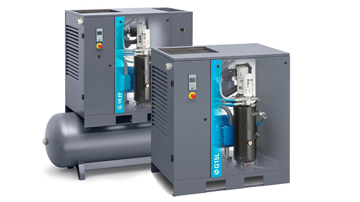 Atlas Copco G seeria hüdrauliline kolbkompressor