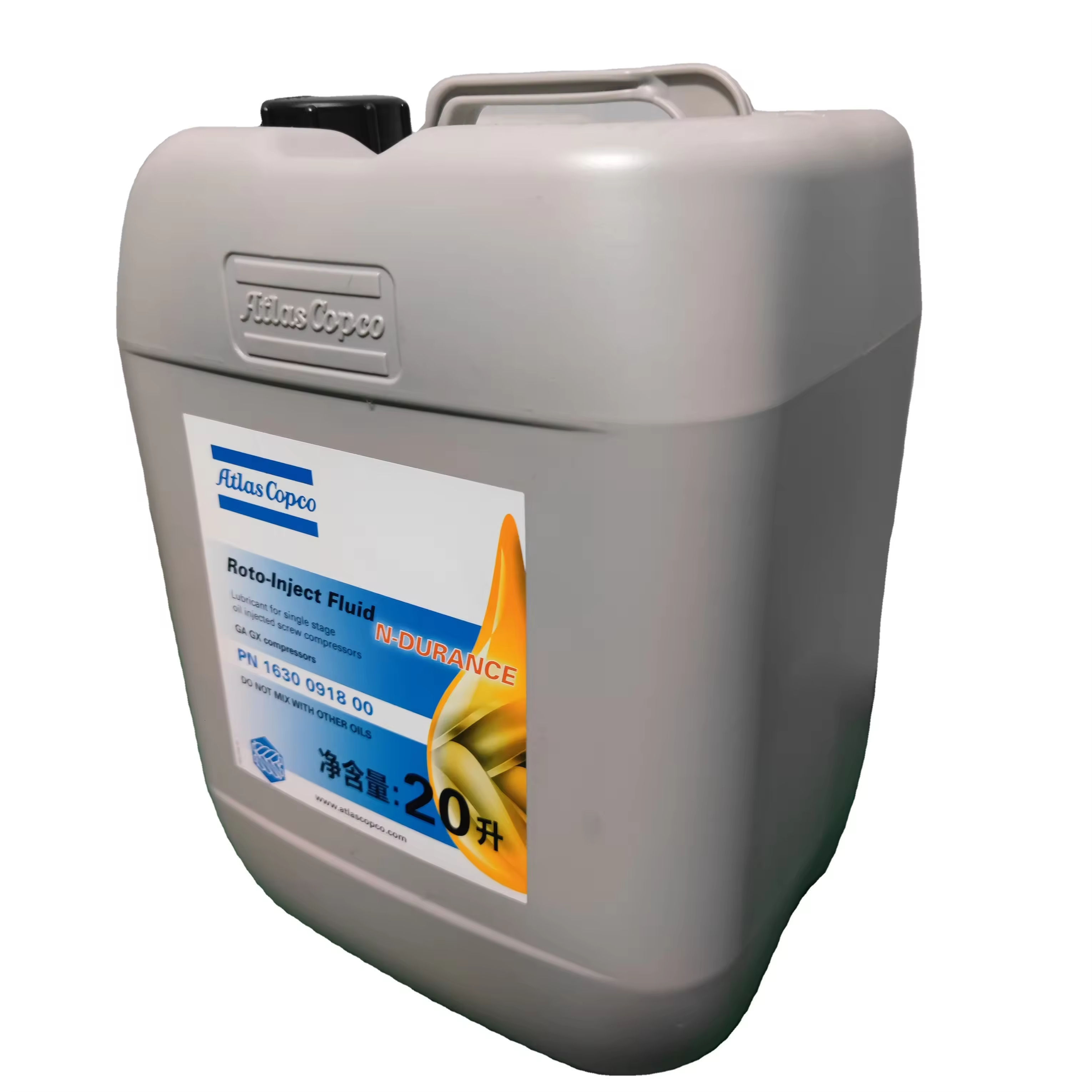 1630091800 atlas copco määrdeaine üheastmelise süstitud kruvi kompressorite jaoks GA GX kompressorid