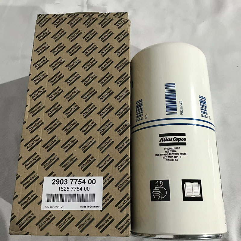 2903775400 = 1625775400 Atlas Copco kruvi õhukompressori õlifilter originaal