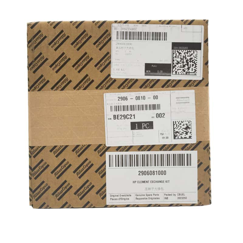 2906081000 ATLAS COPCO õhukompressor HP Element Exchange'i komplekt