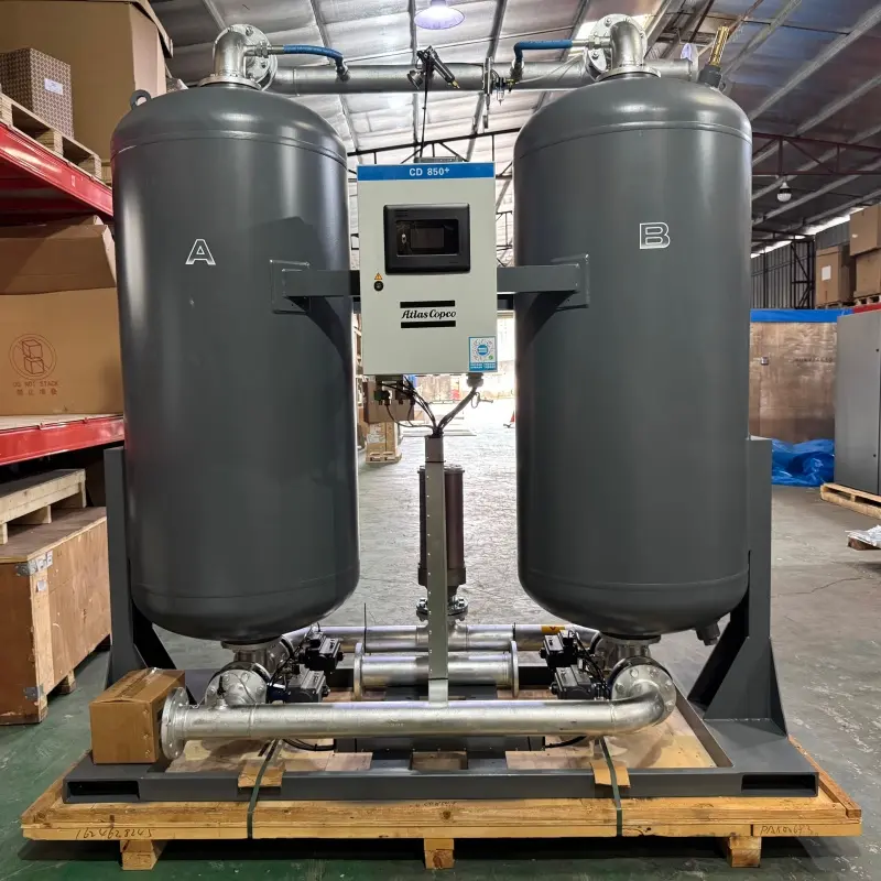 Atlas Copco CD850+ kuivatusaine adsorptsiooniga õhukuivati ​​Atlas Copco õhukuivati ​​originaal