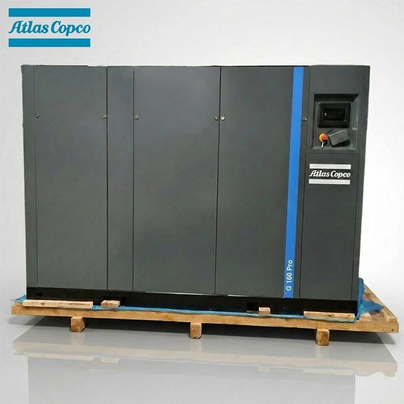 Atlas Copco GA160 Pro 160kW 215hj õli sissepritsega pöörlev kruviõhukompressor 7,5 10bar 1543CFM