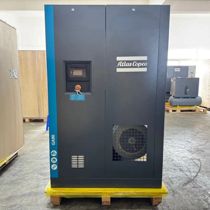 Originaal Atlas Copco GA90 90 kW 125 hj õli sissepritsega pöörlev kruvikompressor