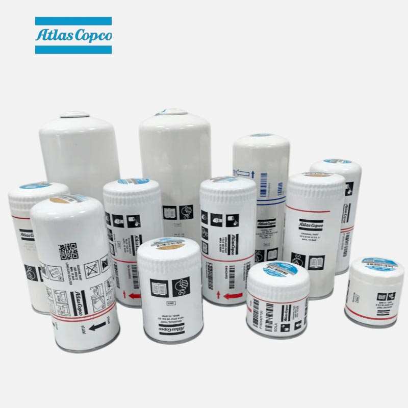 Atlas Copco varuosad originaal originaal 161487499 1614874700 õlifilter tööstuslikule õhukompressorile