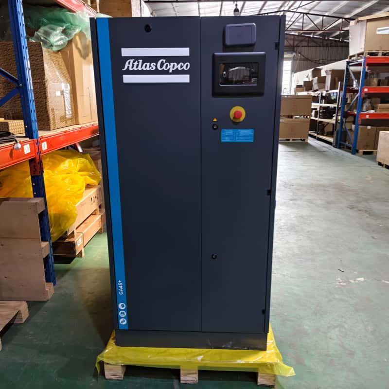 Atlas Copco statsionaarsed pöörlevad kruviga õhukompressorid GA45+ määrdega vahelduvvoolu võimsus 380V/ 400V 45KW