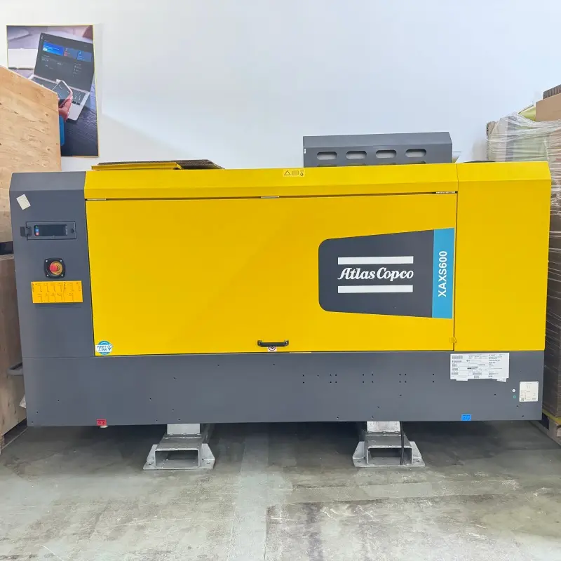 Atlas Copco XAXS600 kaasaskantav diiselkruviga õhukompressor kaevanduspuurimise originaal